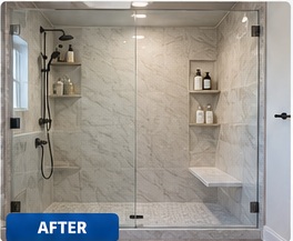Bathroom after